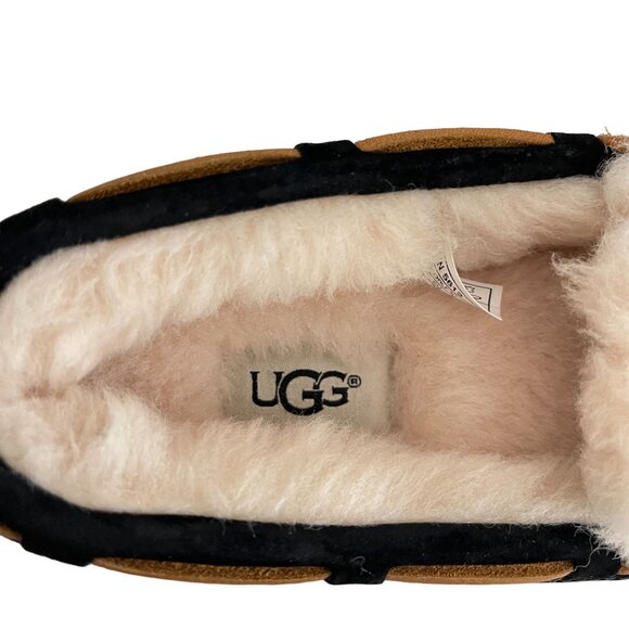 Ugg Women's Dakota Wool-Lined Suede Slipper Black, 5612, Size 5 NWOB - Picture 8 of 10